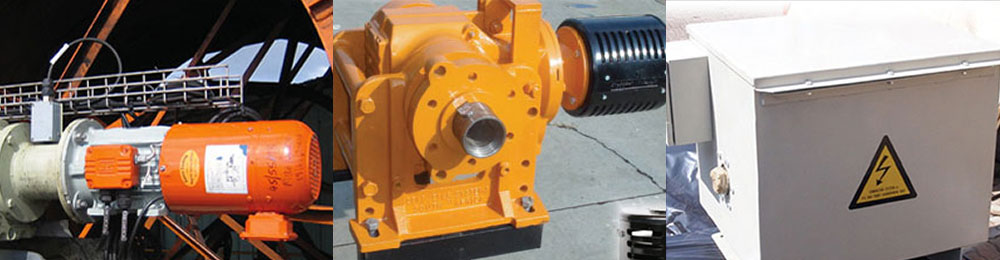 Cable and hose reel drive systems